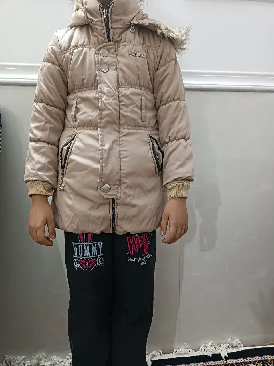 کاپشن دخترانه سایز۳۴|کفش و لباس بچه|قم, قلعه کامکار|دیوار