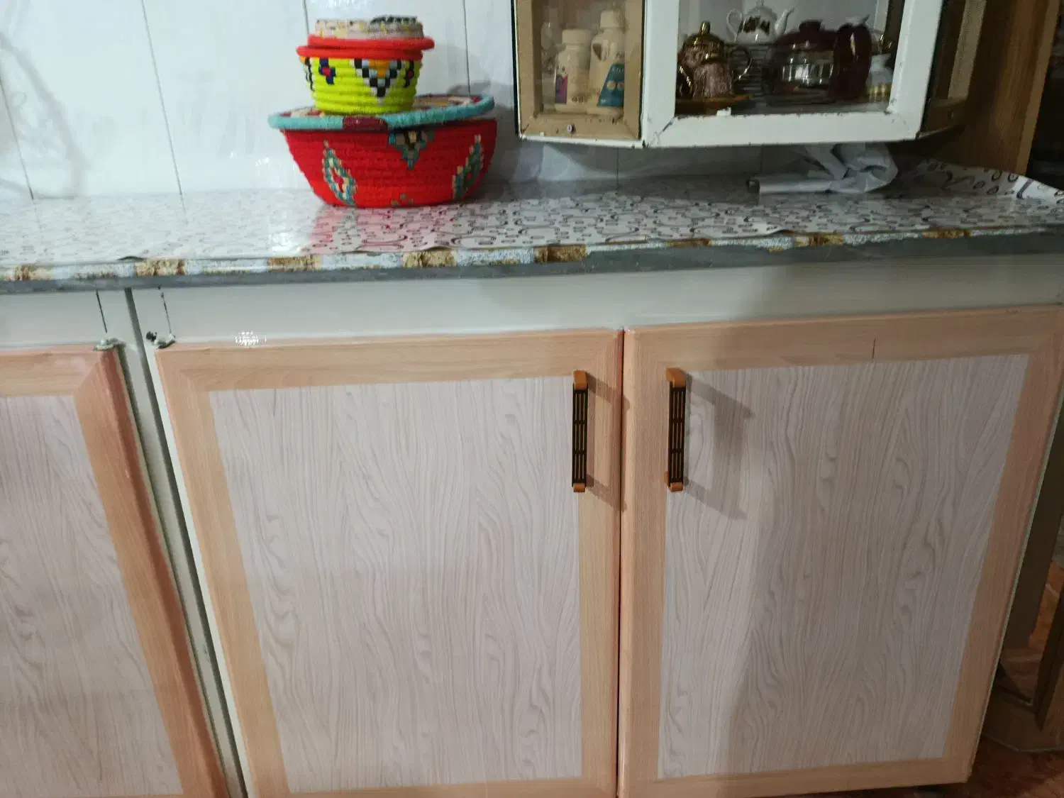 کابینت آشپزخانه تمام فلزی سالم درحد نو|مصالح و تجهیزات ساختمان|خرم‌آباد, |دیوار