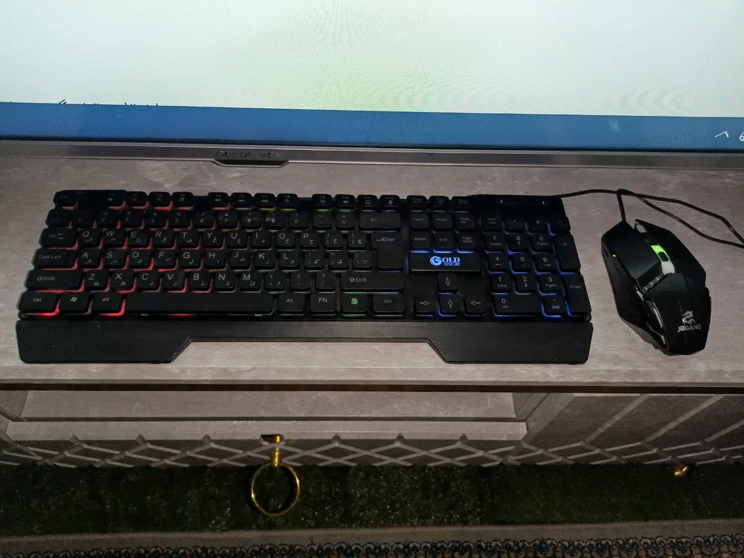 موس و کیبورد rgb|قطعات و لوازم جانبی رایانه|خمینی‌شهر, |دیوار