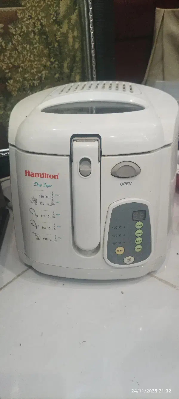 سرخ کن سالم در حد نو|اجاق گاز و لوازم برقی پخت‌وپز|کرمانشاه, |دیوار