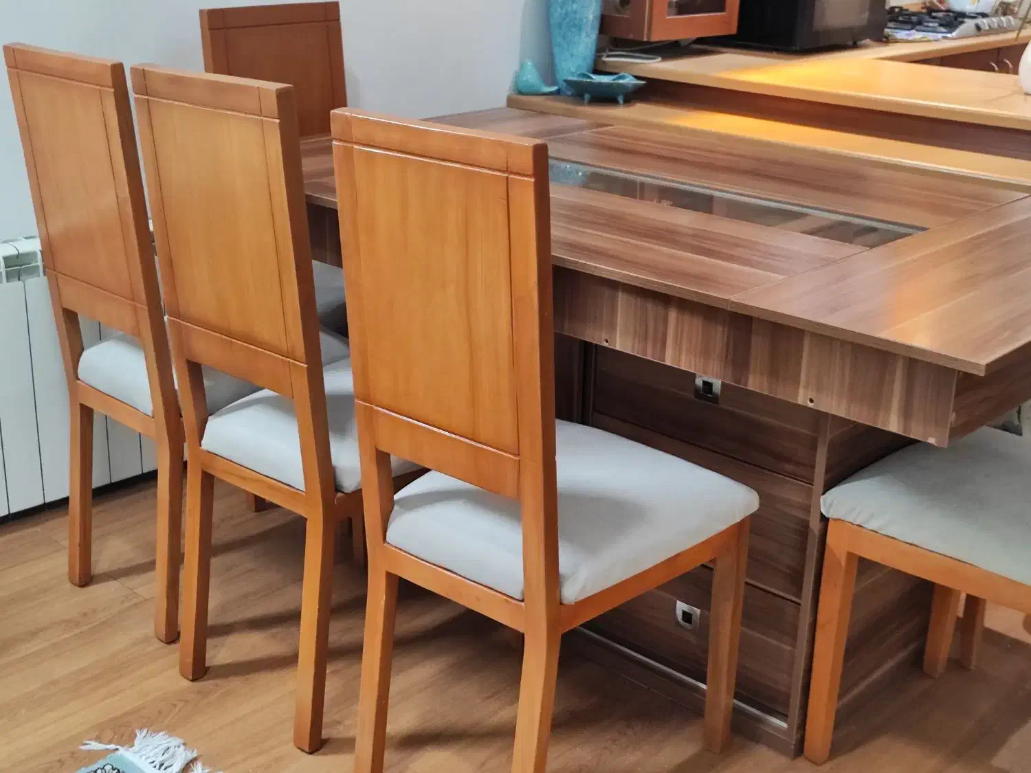 میز ناهارخوری|میز و صندلی غذاخوری|لواسان, |دیوار