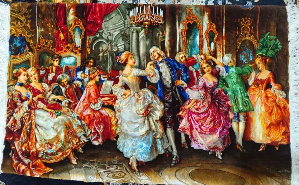 تابلو فرش|تابلو فرش|کرمانشاه, |دیوار