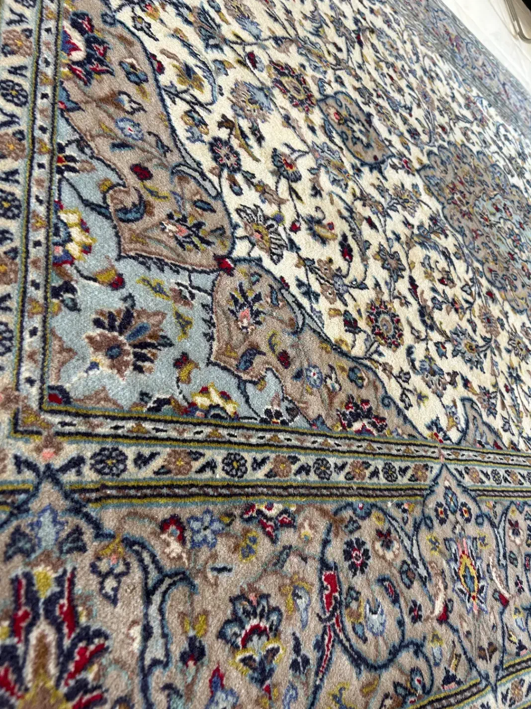 فرش دستبافت ۳ متری طرح کاشان|فرش|پردیس, فاز ۱۱|دیوار