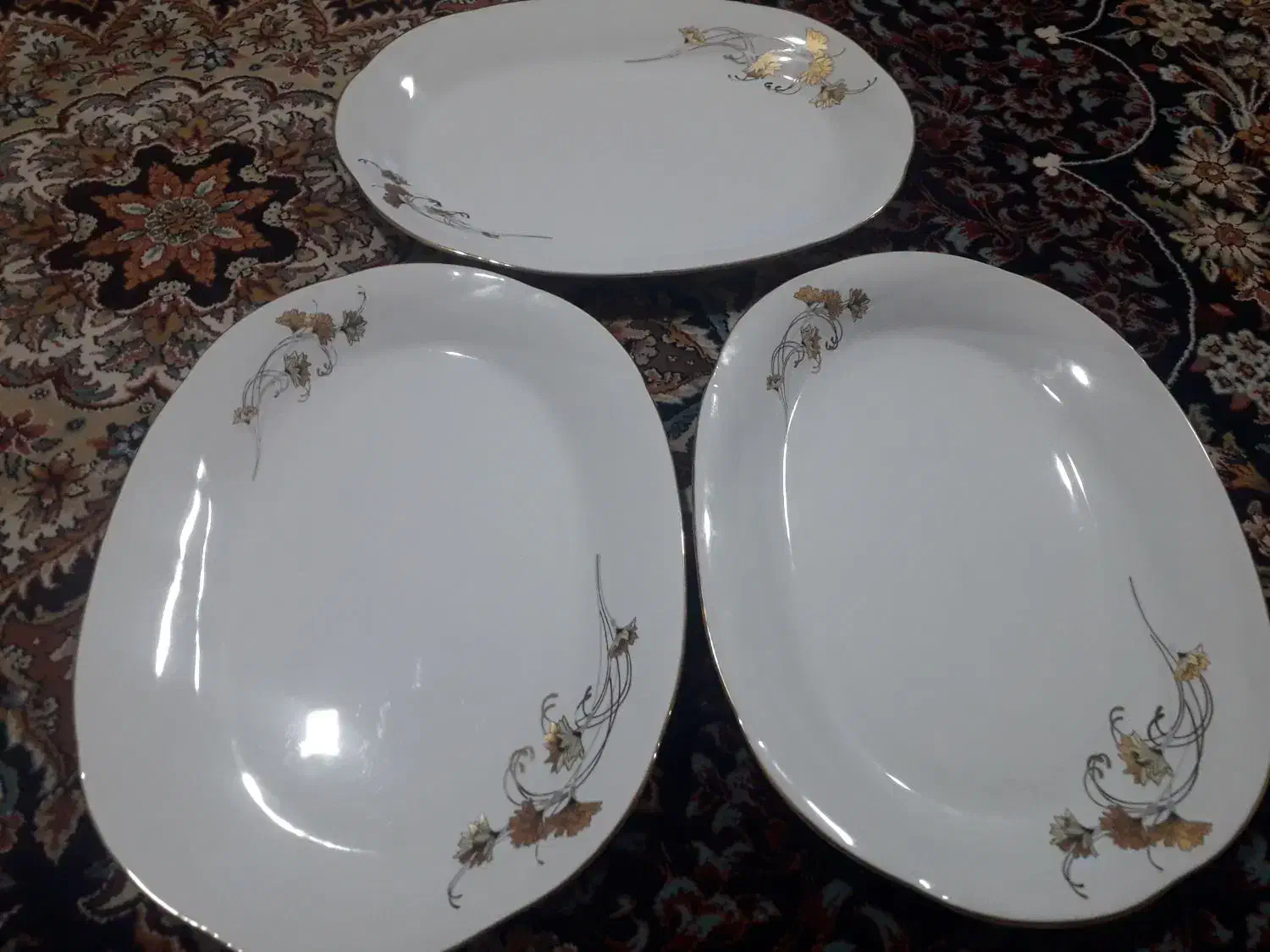 سه عدد دیس چینی|ظروف سرو و پذیرایی|اهر, |دیوار