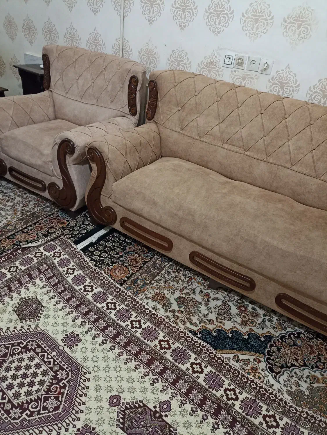 مبلمان راحتی هفت نفر ه|مبلمان خانگی و میز عسلی|سبزوار, دانشگاه آزاد|دیوار