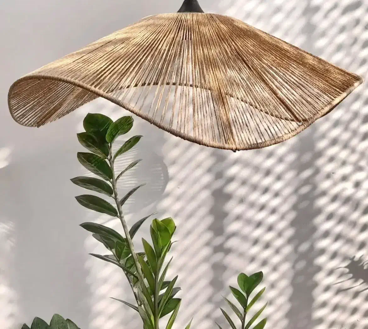 لوستر و آباژور رافیا|لوستر و چراغ آویز|رشت, شهرک قدس|دیوار