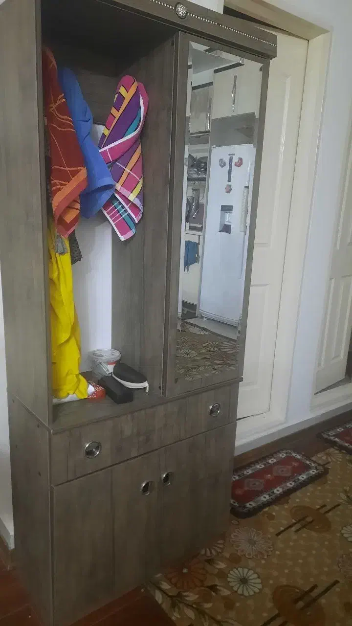 کمد کفش|جاکفشی، کمد، دراور|میانه, |دیوار