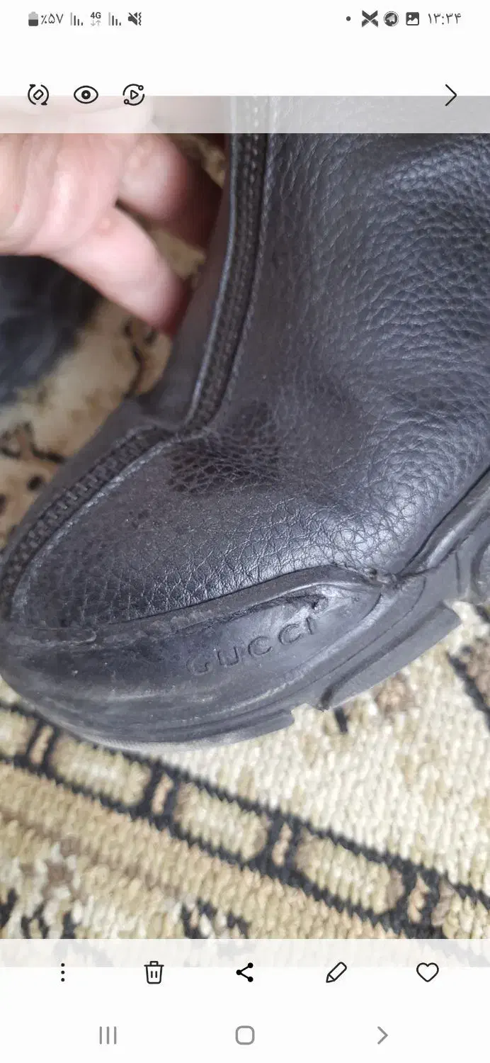 نیم بوت چرم خارجی|کیف، کفش، کمربند|کرمانشاه, |دیوار