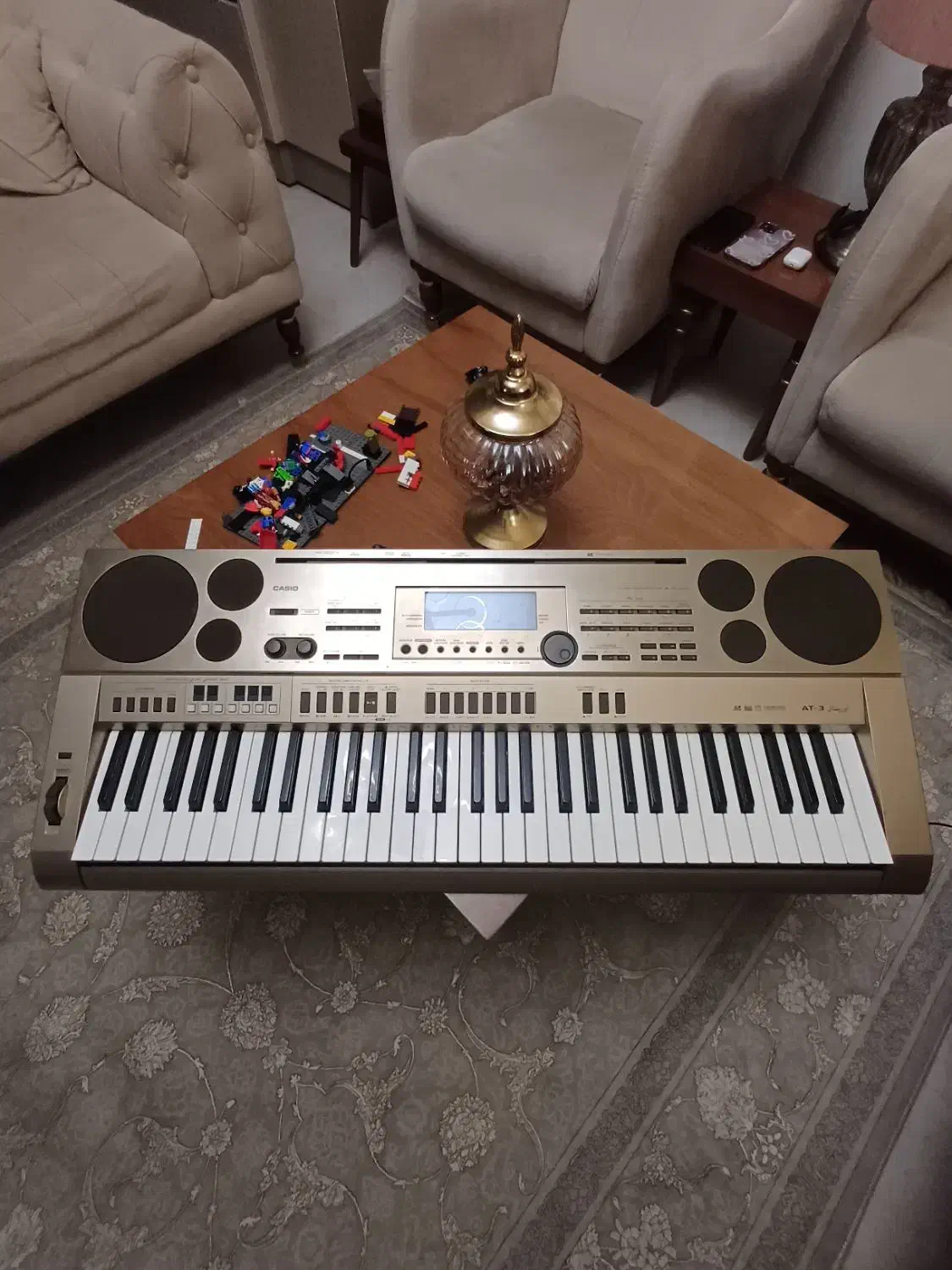 ارگ کاسیو کلاوی پیانویی at3 اورینتال|پیانو، کیبورد، آکاردئون|تهران, افسریه جنوبی|دیوار