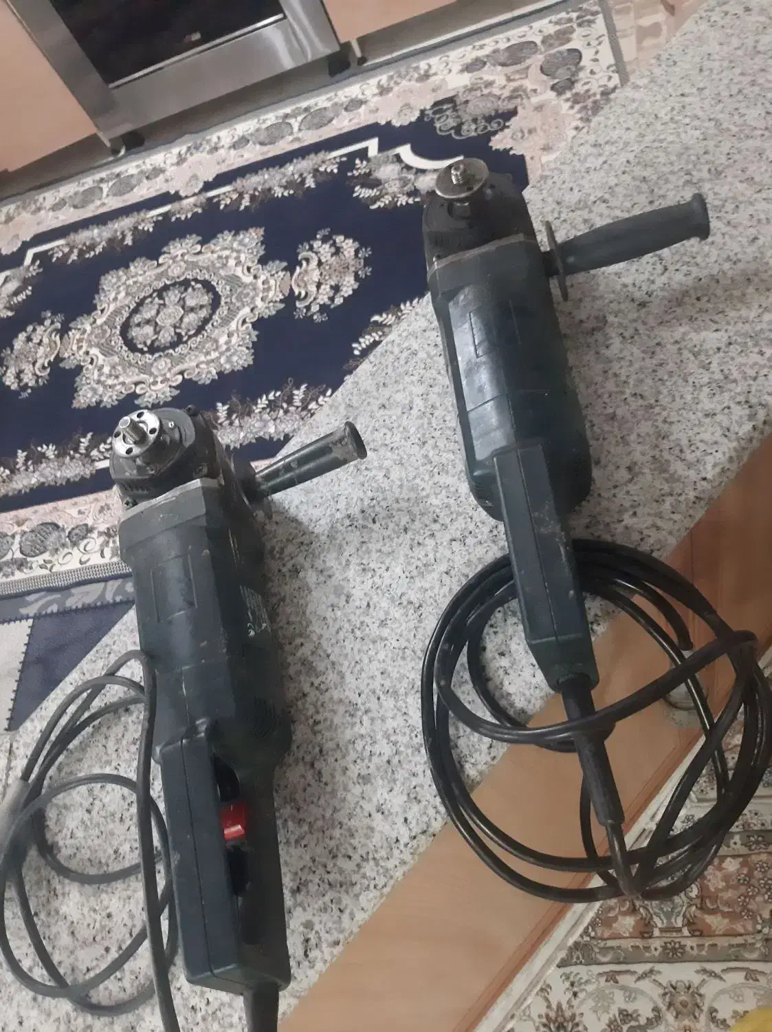 سنگ فرزایتالیایی|ابزارآلات|قم, باغ کرباسی|دیوار