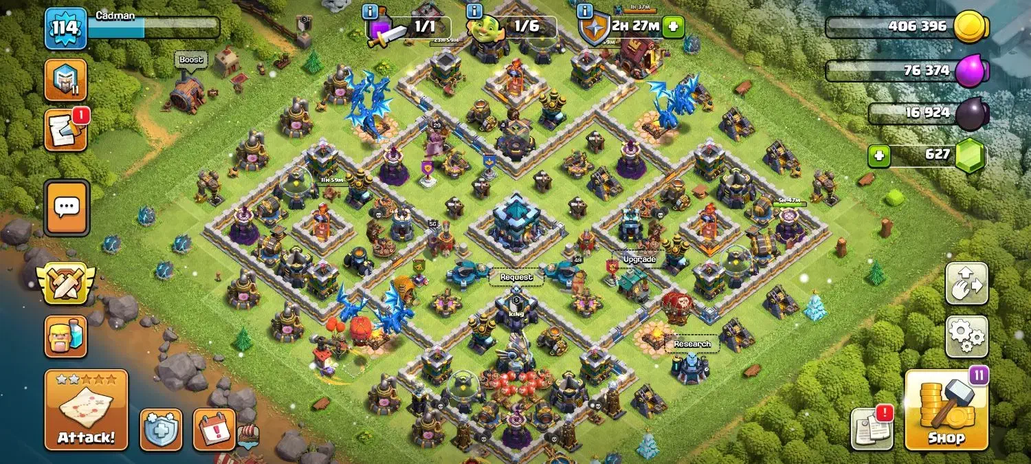 کلش اف کلنز|کنسول، بازی ویدئویی و آنلاین|دوگنبدان, |دیوار