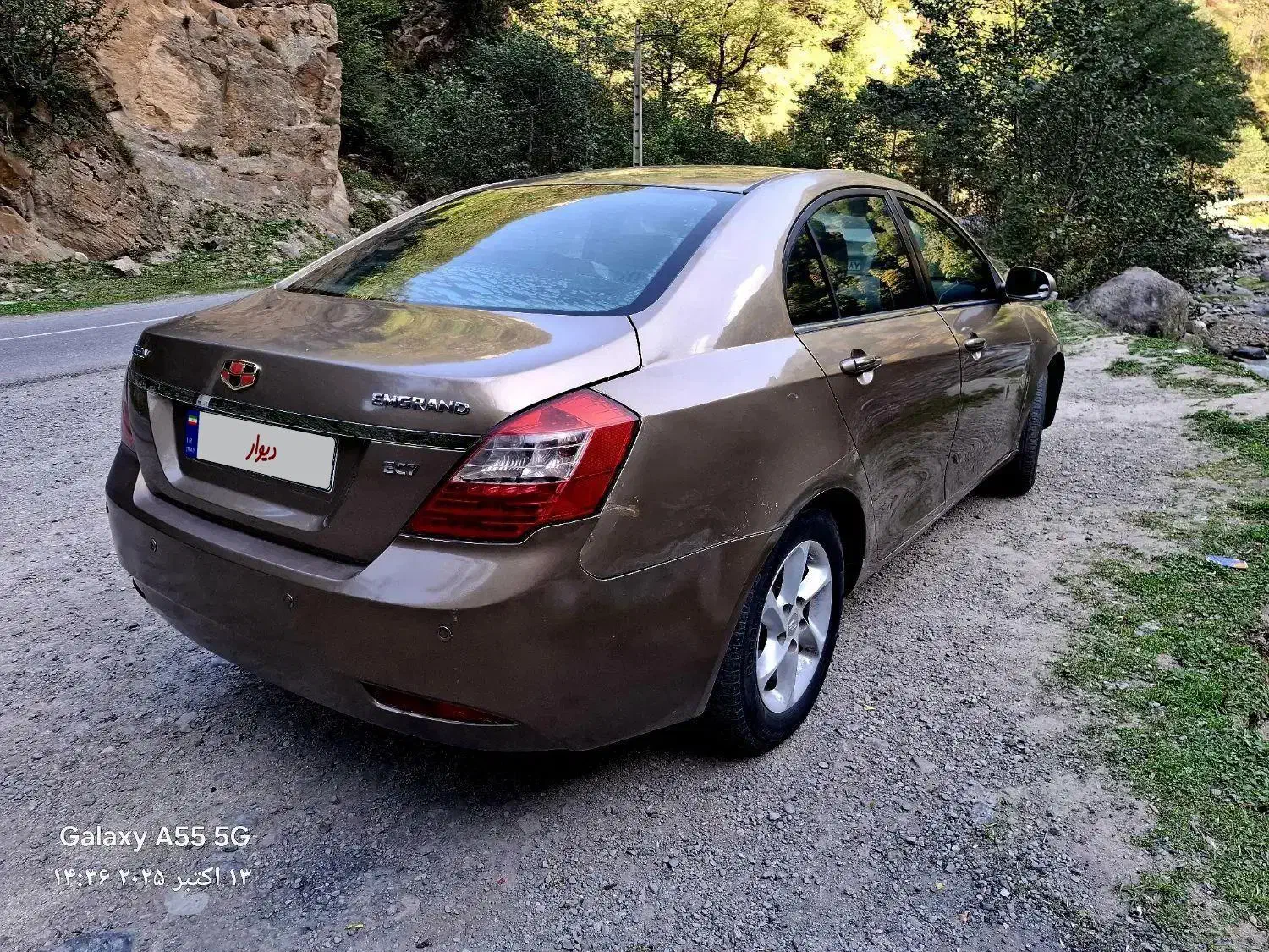 جیلی 2013 رنگ فابریک|خودرو سواری و وانت|اصفهان, دستگرده|دیوار