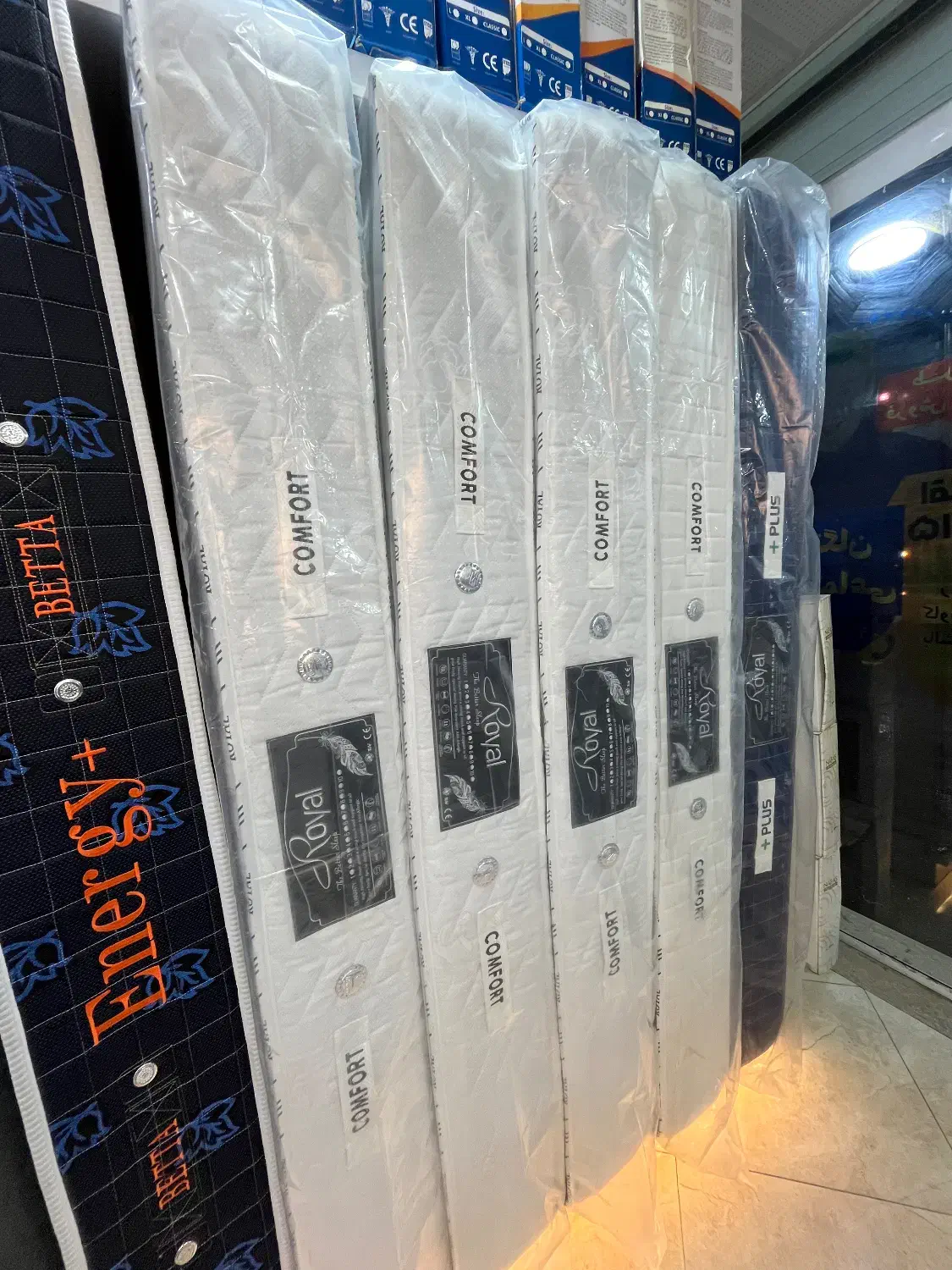 تشک *رویال مدل نانو ارامش*بدون واسه،تشک نو با کهنه|تشک تختخواب|رشت, پیرکلاچای|دیوار