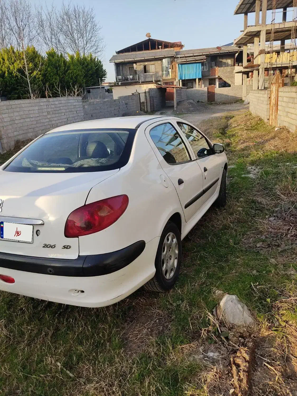 ۲۰۶sd مدل ۹۶v8tu5|خودرو سواری و وانت|چالوس, |دیوار