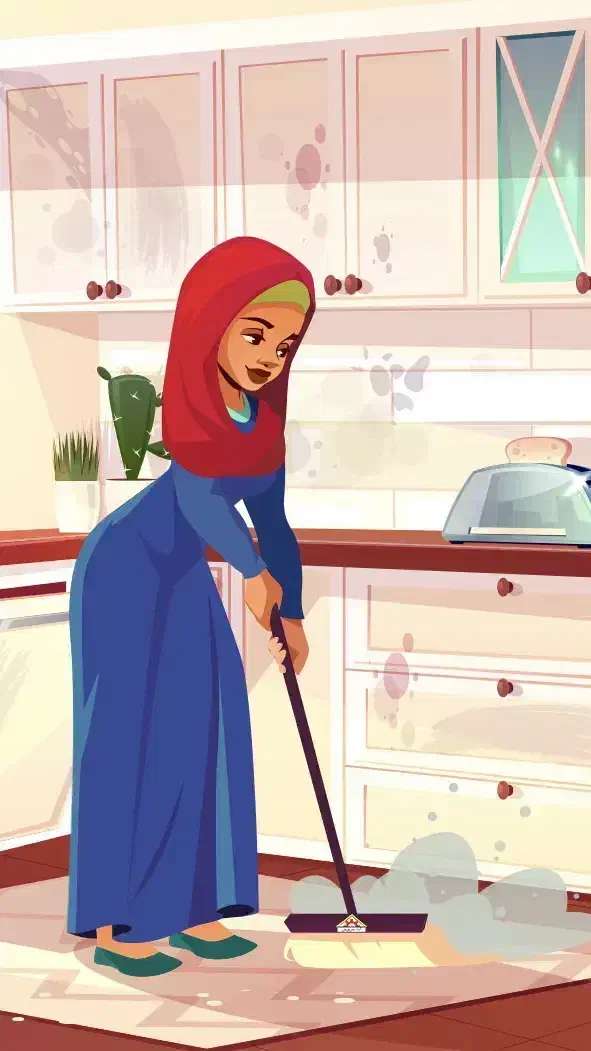 نظافتچی|خدمات نظافت|کلاله, |دیوار