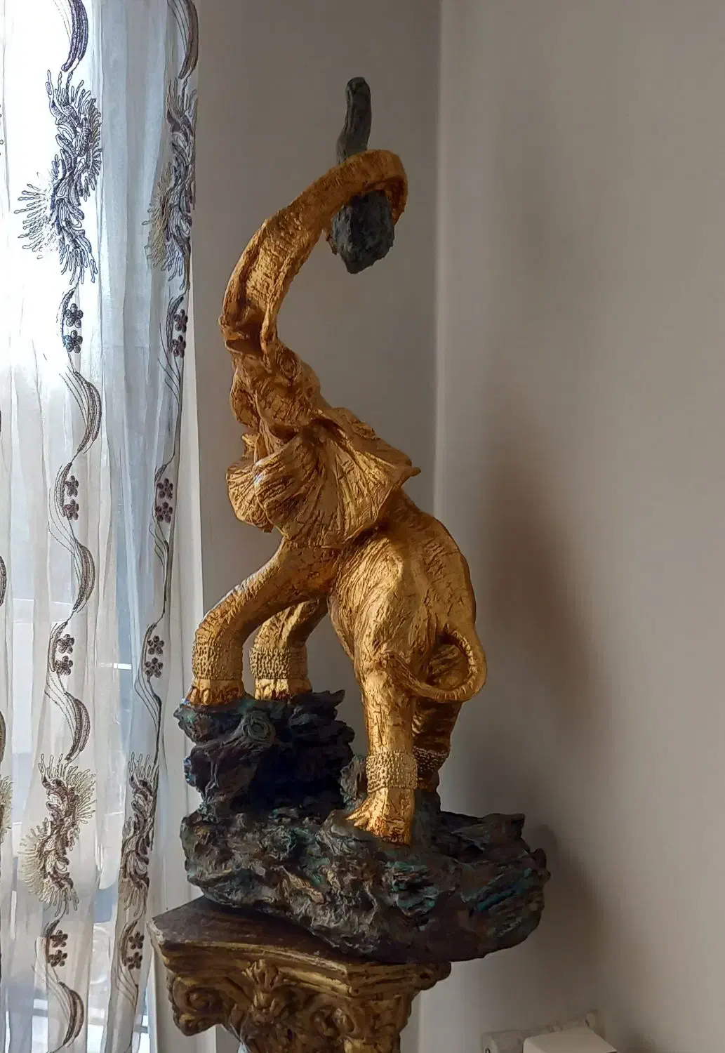 مجسمه فیل پلی استر درجه یک|مجسمه، تندیس، ماکت|تهران, اختیاریه|دیوار