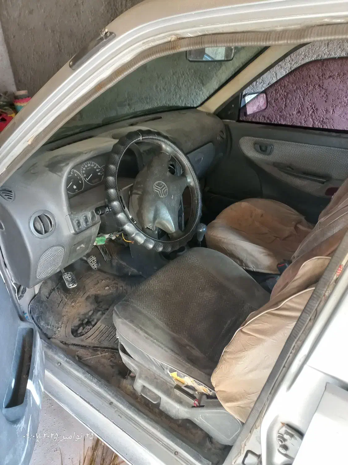 پراید ۱۴۱ دوگانه مدل ۱۳۸۵ نقره ای کارمندی|خودرو سواری و وانت|برازجان, |دیوار