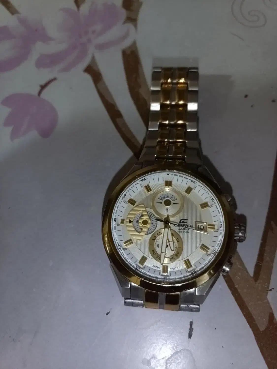 مارک ادی فایس طلایی ونقره ی رنگ|ساعت|قم, نیروگاه|دیوار