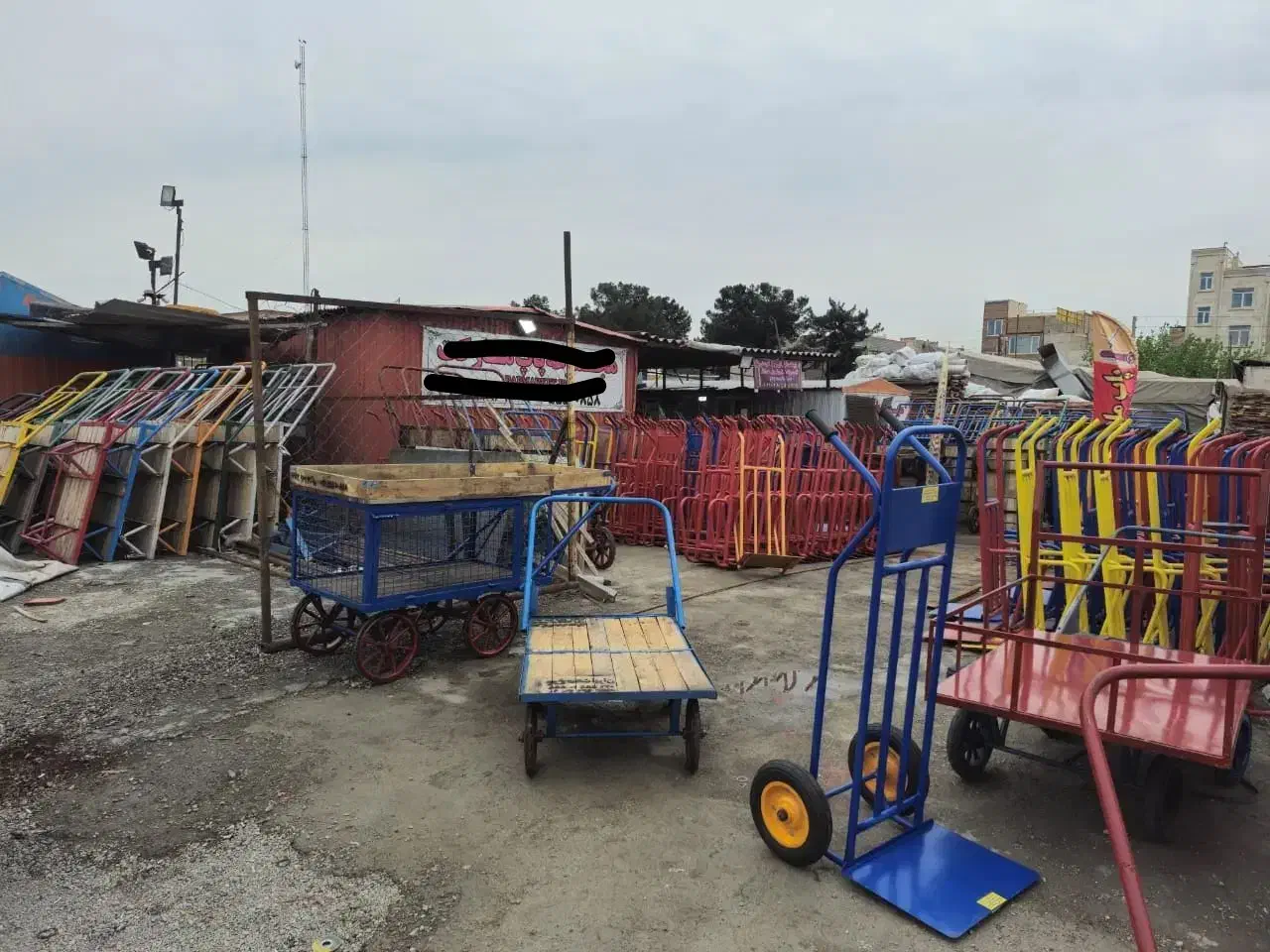 گاری و چرخ دستی پاپ مارکت چهار چرخ برند پاپ|ابزارآلات|تهران, شهید رجایی|دیوار