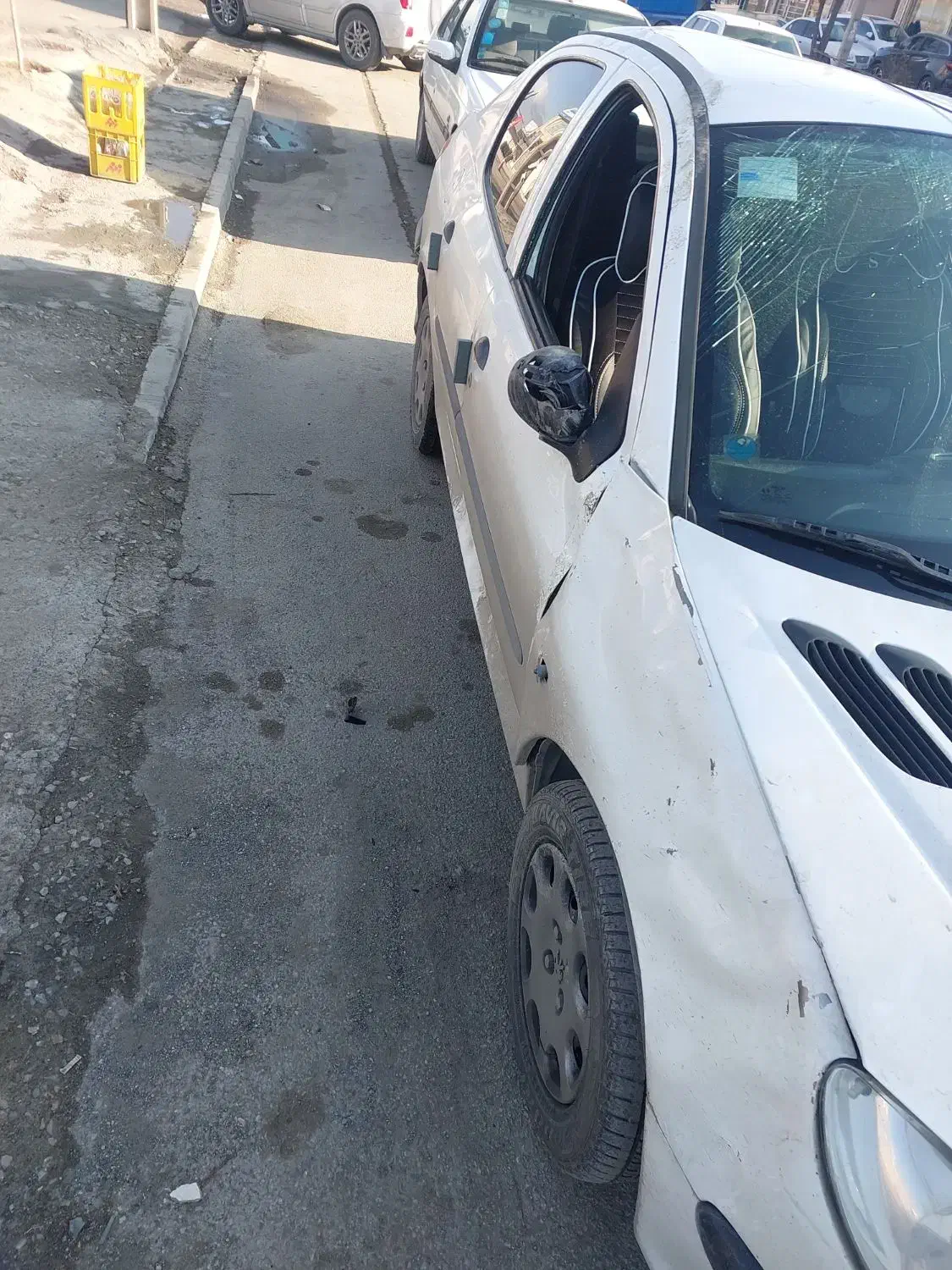 ۲۰۶ sd تصادفی|خودرو سواری و وانت|کرمانشاه, |دیوار