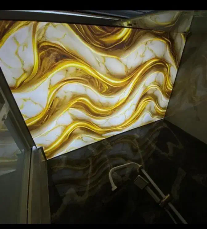 سقف کشسان. ساتن .لاکر.برلیانس.لاین دوطرفه ویکطرفه|خدمات پیشه و مهارت|یزد, |دیوار