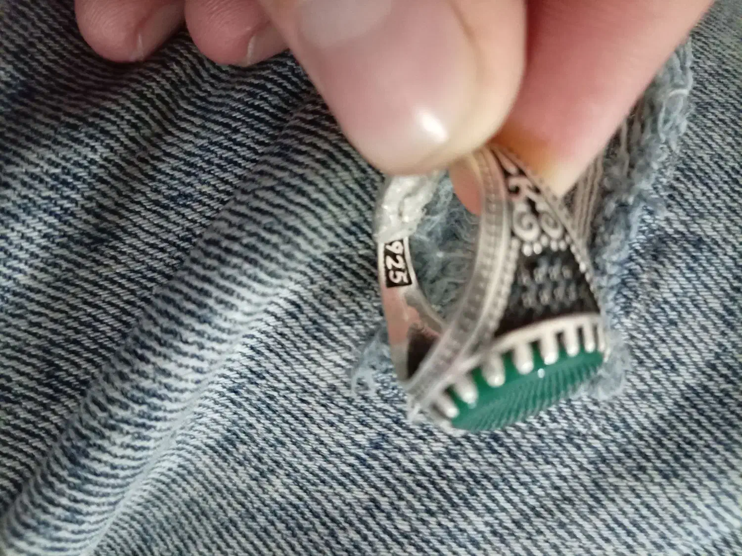 انگشتر نقره 925|جواهرات|سنندج, |دیوار