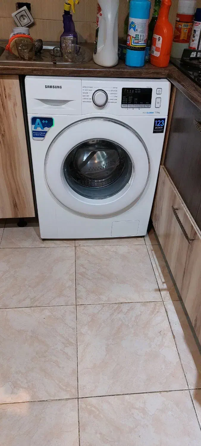 لباسشویی ۷کیلو سامسونگ اورجینال|ماشین لباسشویی و خشک‌کن لباس|ابهر, |دیوار