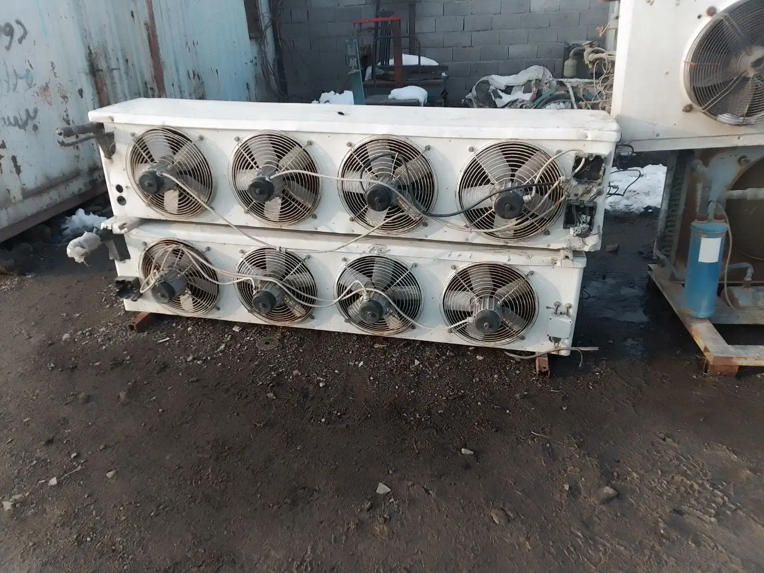 فروش دو عدد اواپراتور  سردخانه15 اسب تمیز سالم|ماشین‌آلات صنعتی|تهران, میدان میوه و تره‌بار مرکزی|دیوار