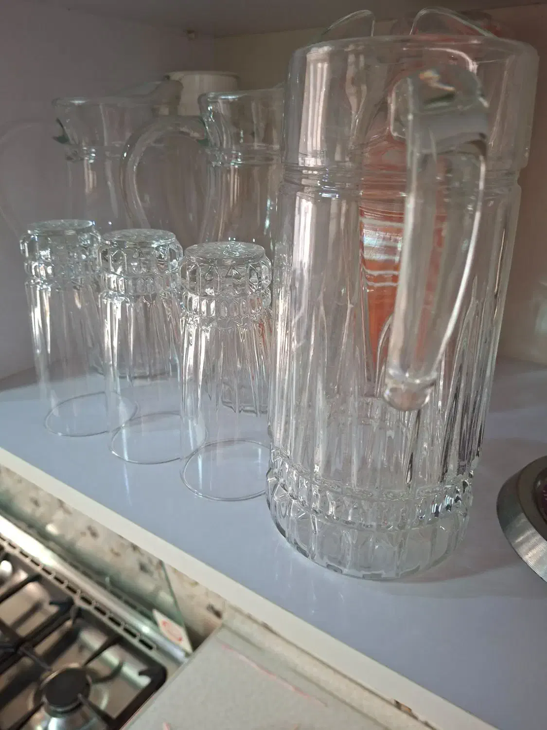 یک دست پارچ لیوان امپراطوری فرانسه|ظروف سرو و پذیرایی|تهران, دهقان|دیوار