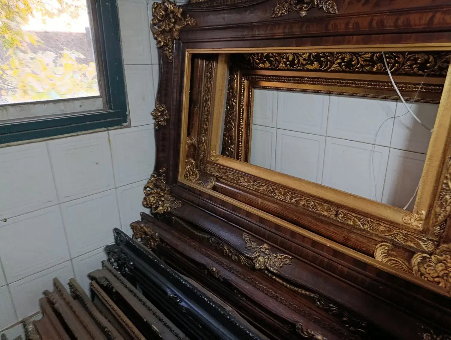 قاب چوبی همه مدل و همه سایز قابل استفاده|تابلو، نقاشی، عکس|تهران, دردشت|دیوار