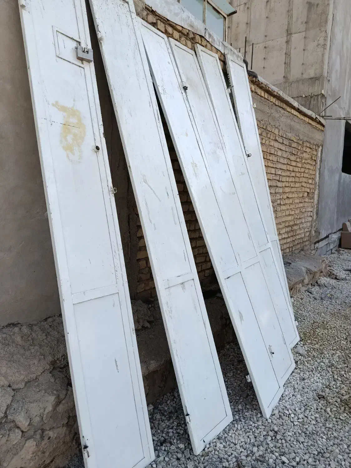 درب آهنی مغازه|مصالح و تجهیزات ساختمان|شیراز, بالا کفت|دیوار