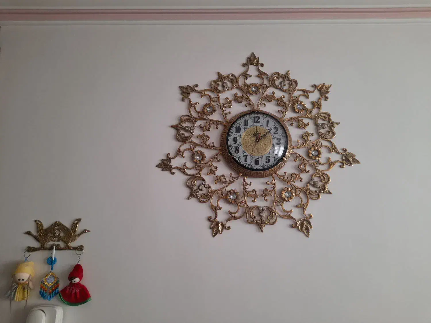 ساعت برنجی ۳۸۰۰|ساعت دیواری و تزئینی|اراک, |دیوار