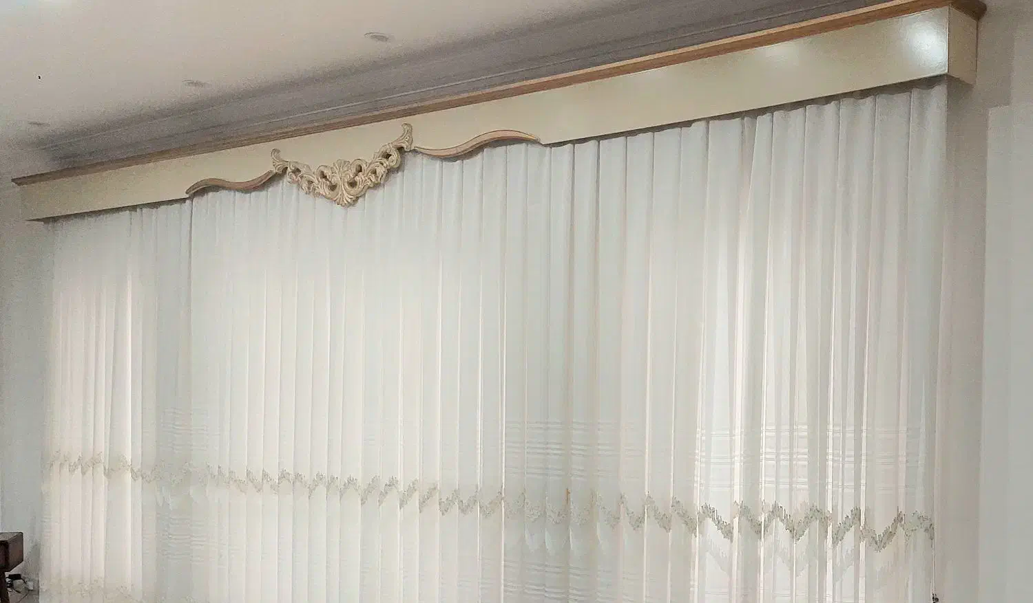 کتیبه پرده در حد نو(فقط کتیبه)|پرده، رانر، رومیزی|قائم‌شهر, |دیوار