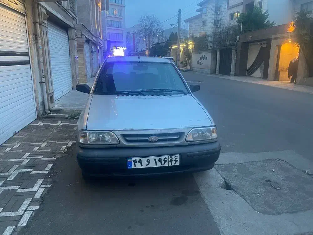 پراید نقره ای مدل ۸۷|خودرو سواری و وانت|رشت, پستک|دیوار