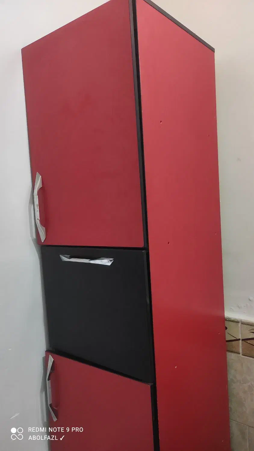 کمد بلندو جادار|کتابخانه، شلف، قفسه‌های دیواری|امیدیه, |دیوار