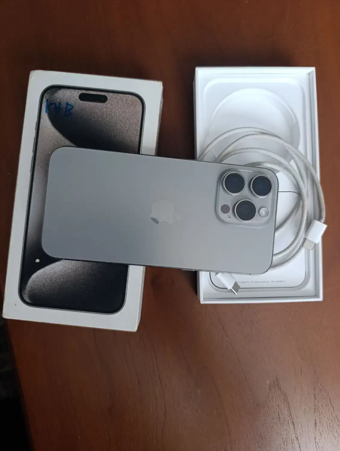 آیفون 15پرو مکس نچرال باتری 100|موبایل|بوشهر, |دیوار