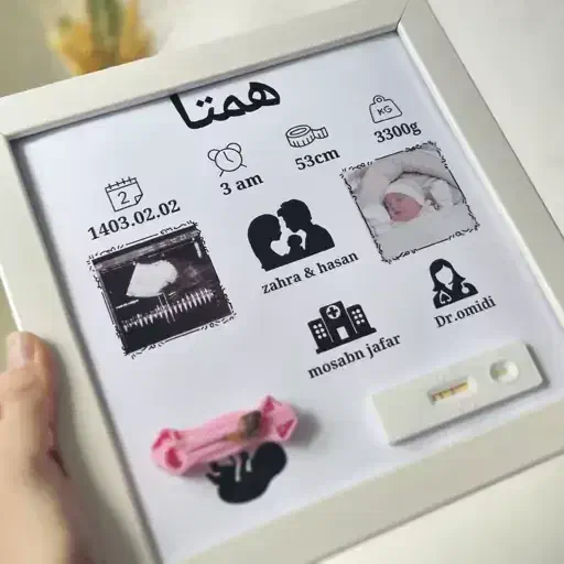 ایده یادگاری نوزاد / حفظ خاطرات کودکانتان و هدیه|اسباب و اثاث بچه|اردبیل, |دیوار