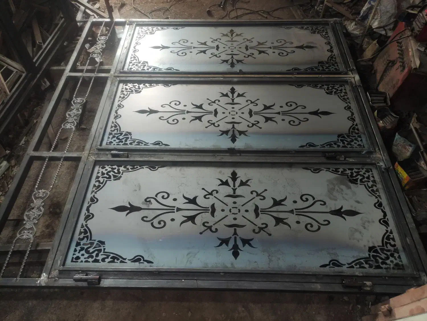 درب cnc حیاط کد 194|مصالح و تجهیزات ساختمان|قم, دانش|دیوار