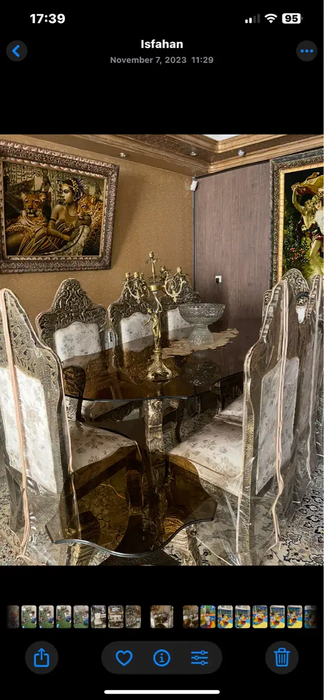 تابلو فرش دستبافت مدل کلاپاترا|تابلو فرش|اصفهان, احمدآباد|دیوار