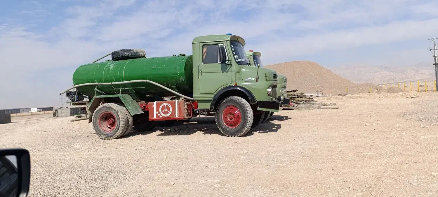 کمپرسی 911 همراه با تانکر 6 هزار لیتری|خودرو سنگین|ایلام, |دیوار