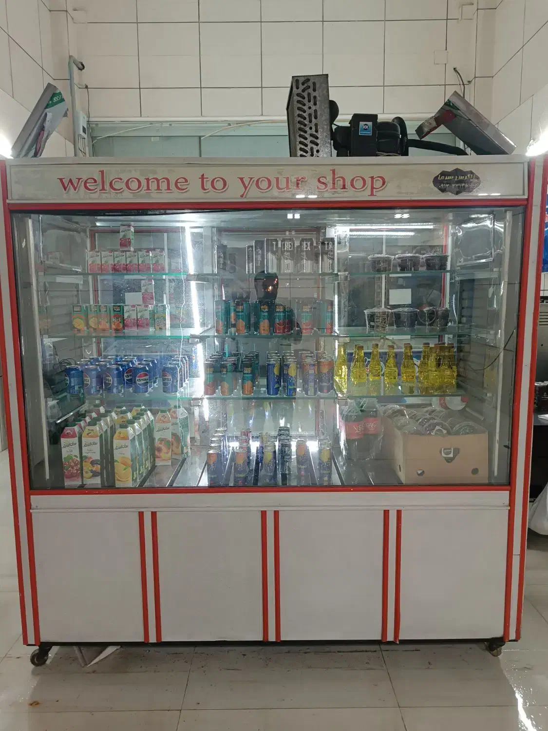 یخجال شش درب به شرط سالم|یخچال و فریزر|سمنان, |دیوار