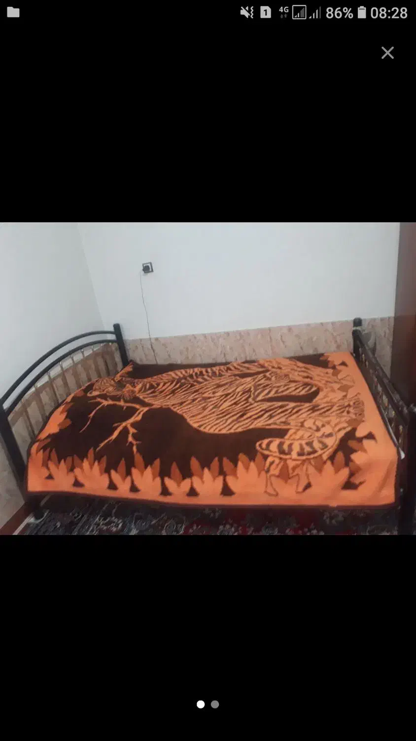 تخت دونفره فروش فوری|تخت و سرویس خواب|نهاوند, |دیوار