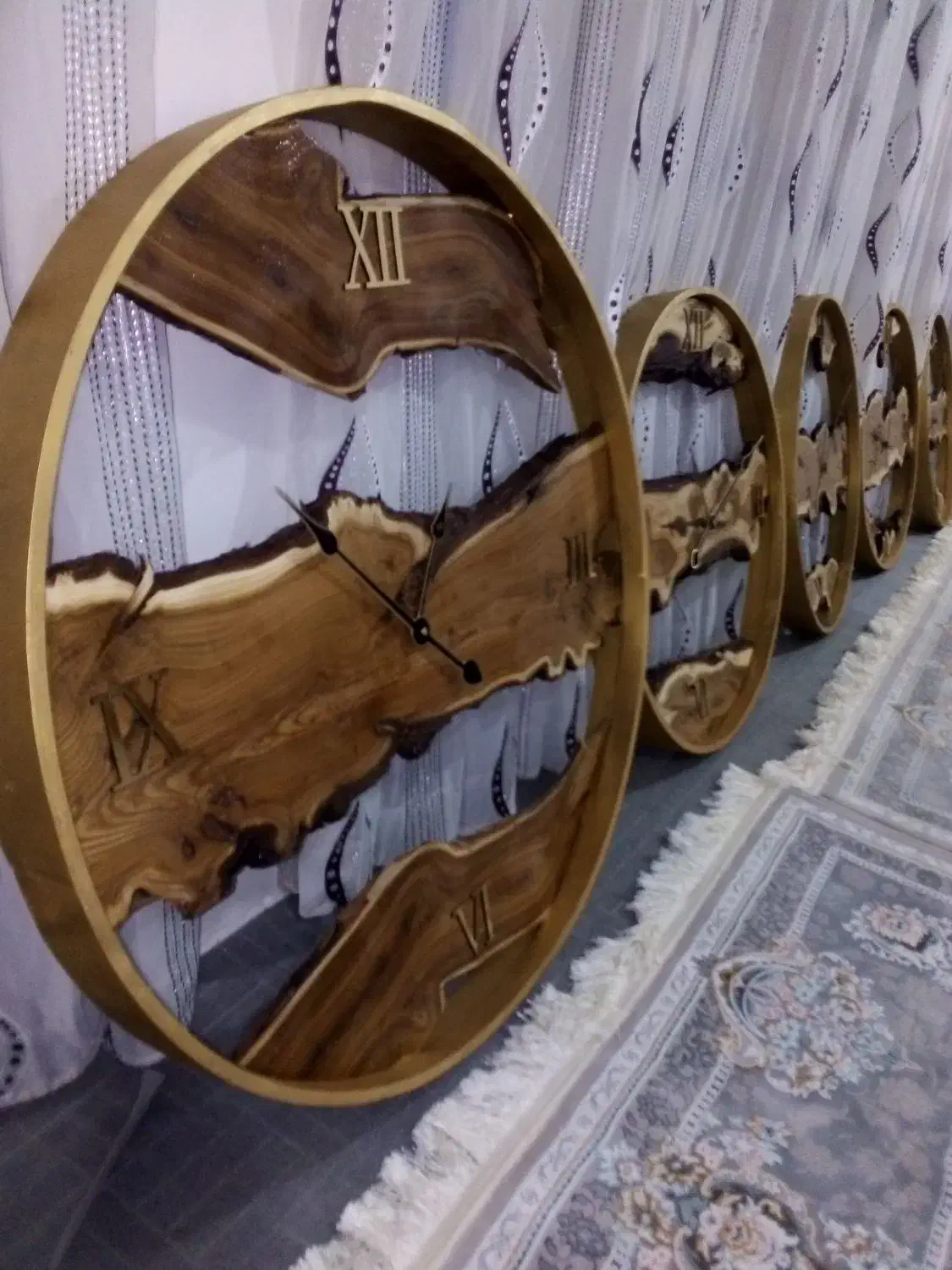 تولیدی ساعت های روستیک رادکان|ساعت دیواری و تزئینی|قزوین, |دیوار