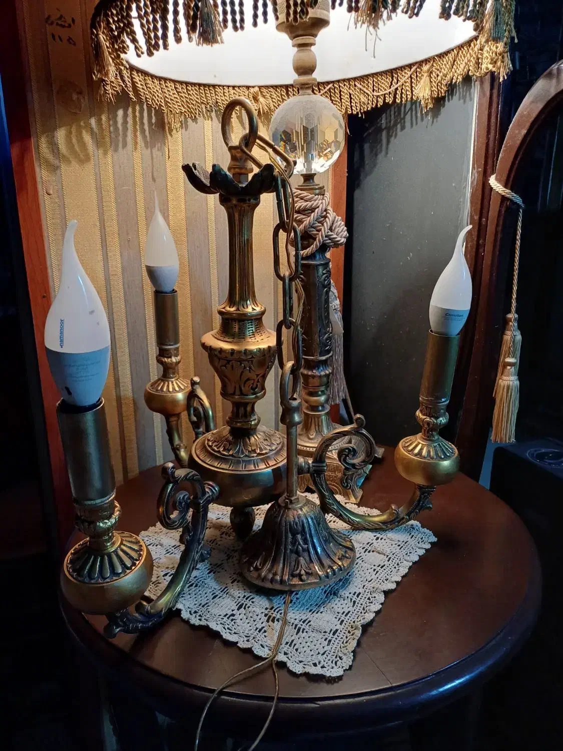 لوستر برنز|لوستر و چراغ آویز|تهران, اباذر|دیوار