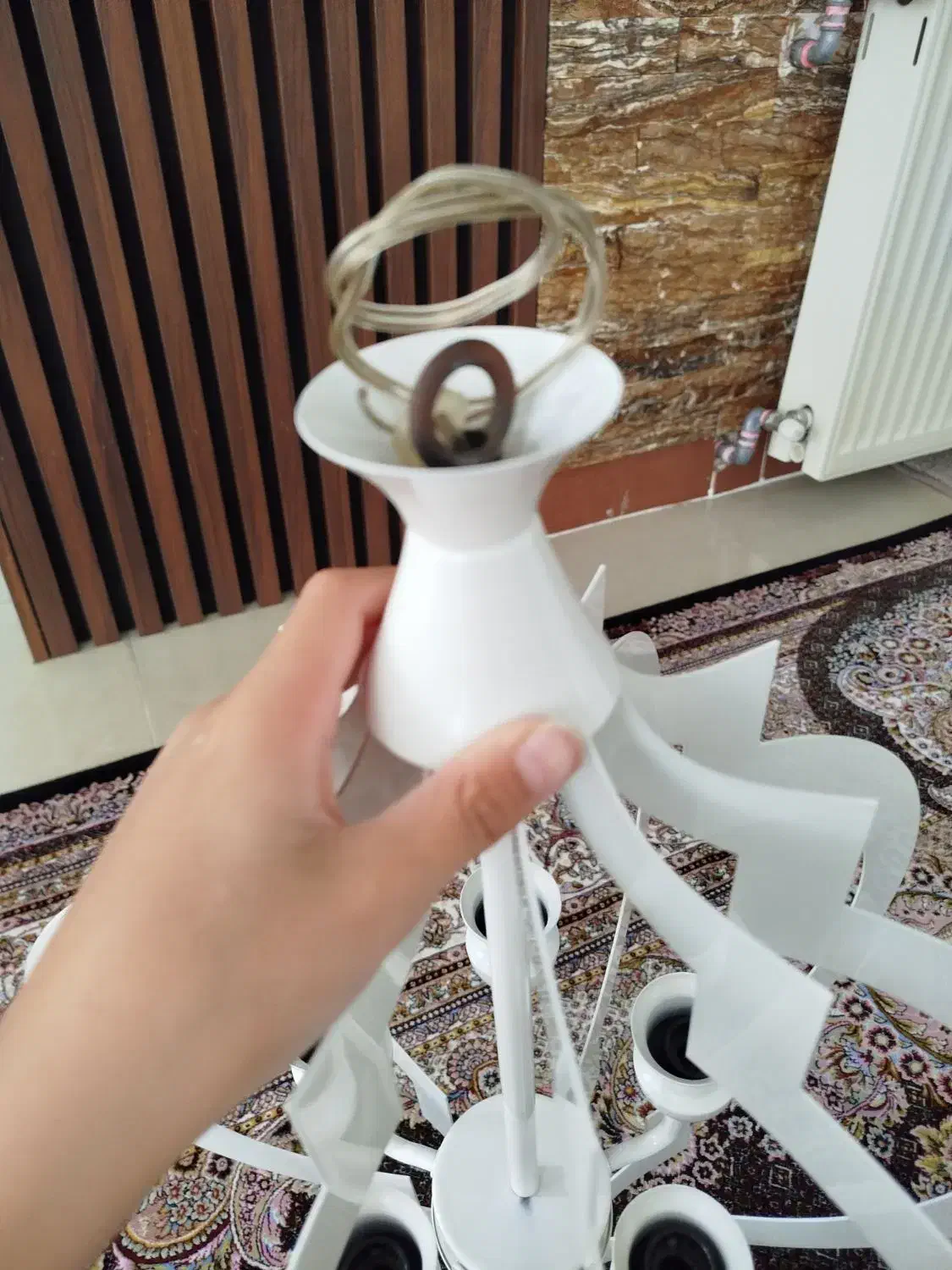 لوستر اتاق خواب|لوستر و چراغ آویز|اردبیل, |دیوار