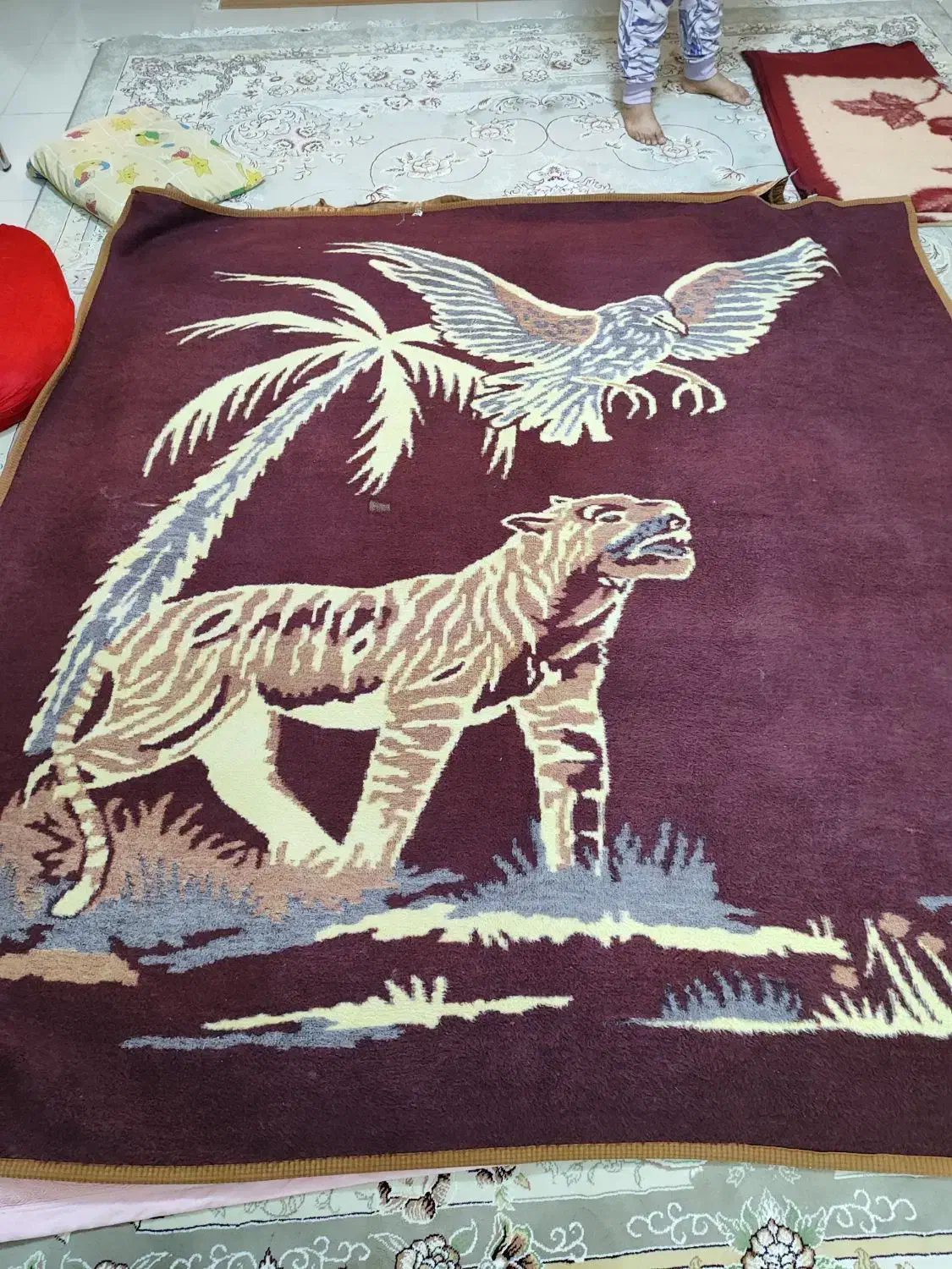 تشک و رختخواب پتو یک نفره ودونفره|تشک تختخواب|شاهین‌شهر, فردوسی|دیوار