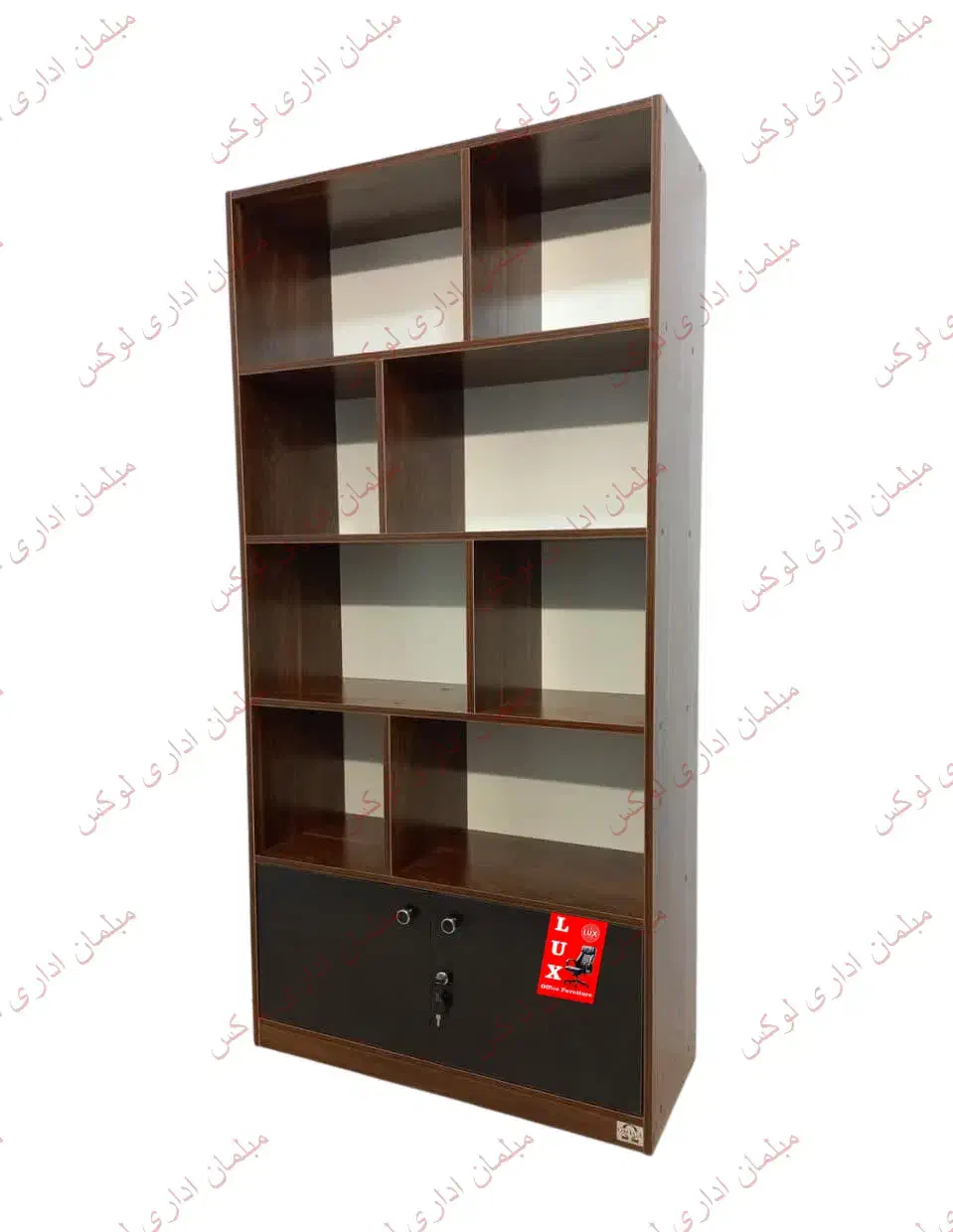کتابخانه 4 طبقه درب دار|کتابخانه، شلف، قفسه‌های دیواری|کرمانشاه, |دیوار