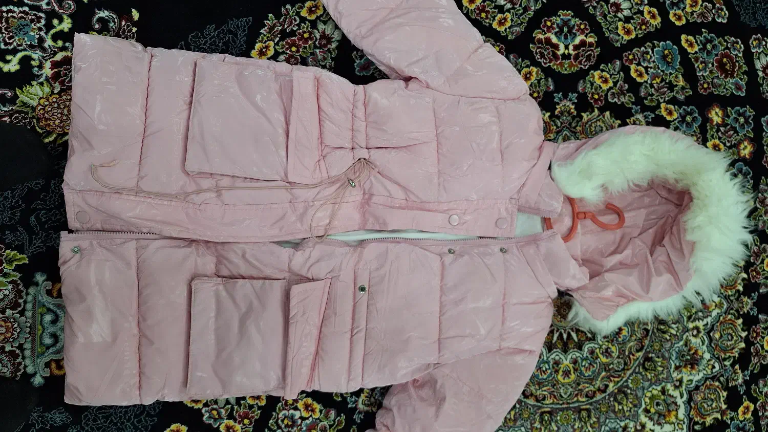 کاپشن دخترانه صورتی|لباس|فردیس, فرامرزیه|دیوار