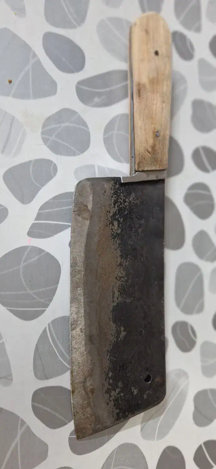 ساطور ساخت زنجان|کلکسیون اشیاء عتیقه|کلاتان, |دیوار