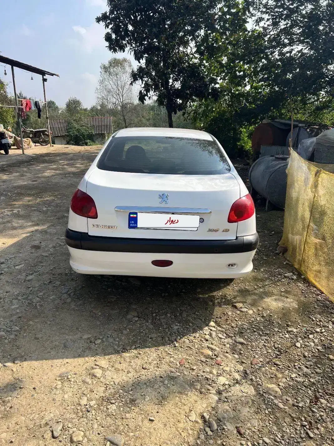 ۲۰۶sdمدل ۹۶|خودرو سواری و وانت|صومعه‌سرا, |دیوار